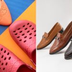 Crocs com plataforma e tênis grandes viram tendência em 2025