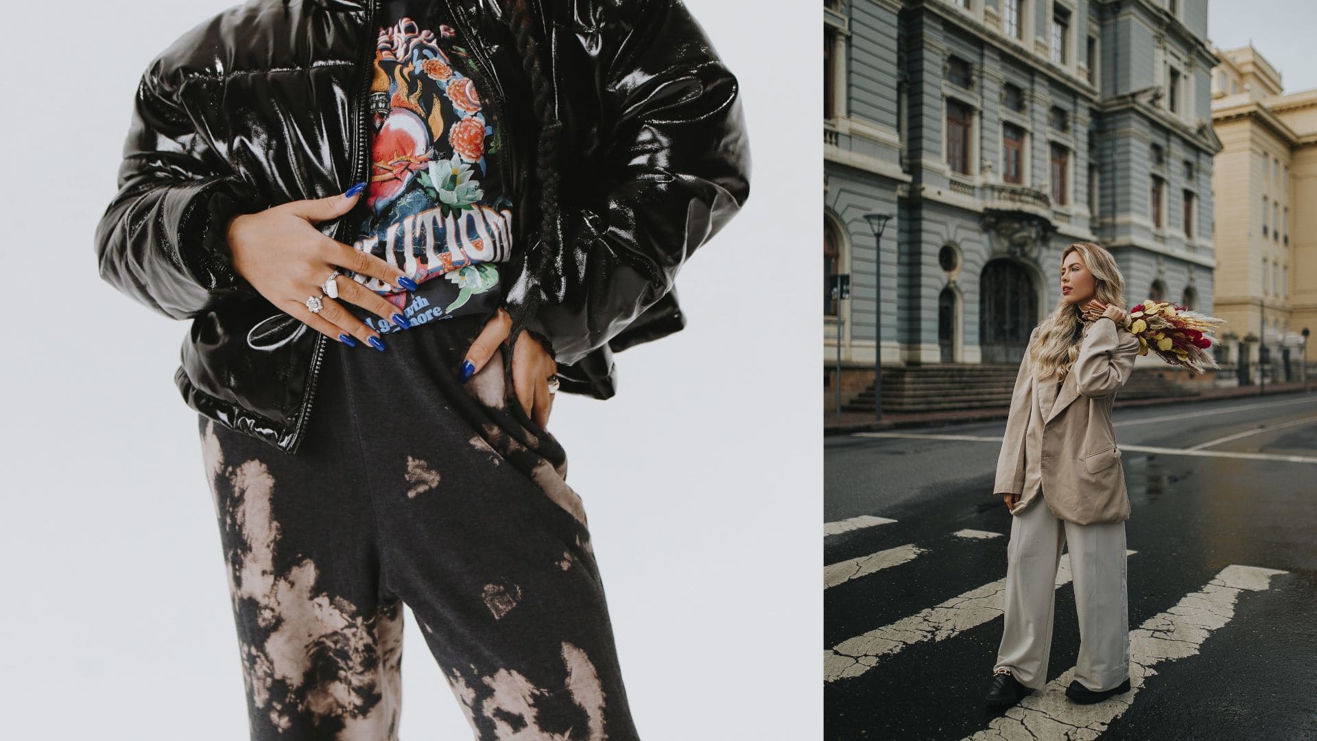 Camisa oversized, saia cargo e moletom como tendências em 2025